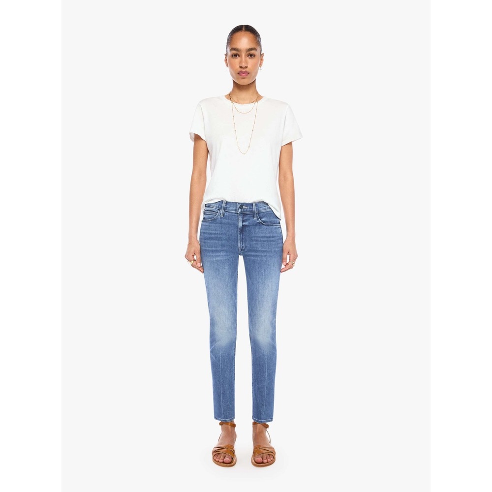 Mother The Mid Rise Dazzler Ankle Jeans in We The Animals | Size 27